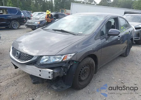 2014 Honda Civic Lx z USA, uszkodzony, nr VIN 19XFB2F55EE048756